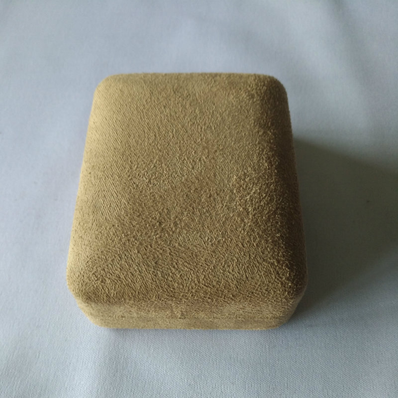 供应首饰盒项链包绒布铁盒方形铁盒