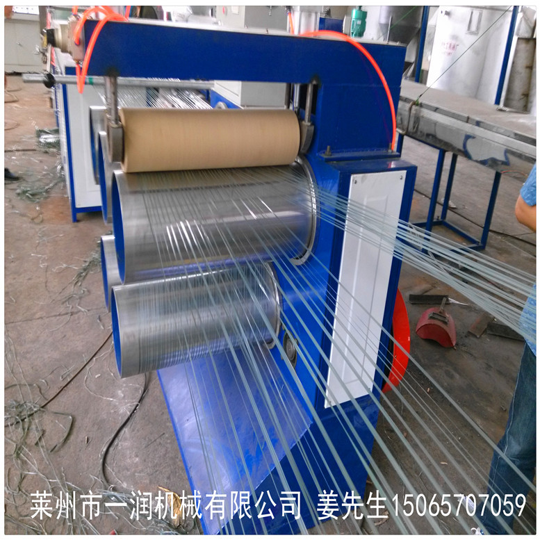 一润编织袋拉丝机器 遮阳网拉丝机设备 防尘盖土网拔丝机