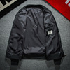 Japanese tide brand Prajna embroidery in Yokosuka Air Force pilots motorcycle leather leather jacket men winter baseball