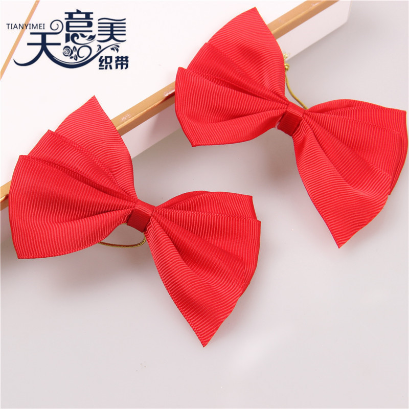 4cm rojo costilla cinturón cintura arco regalo embalaje decoración satén cinturón arco Ropa Accesorios