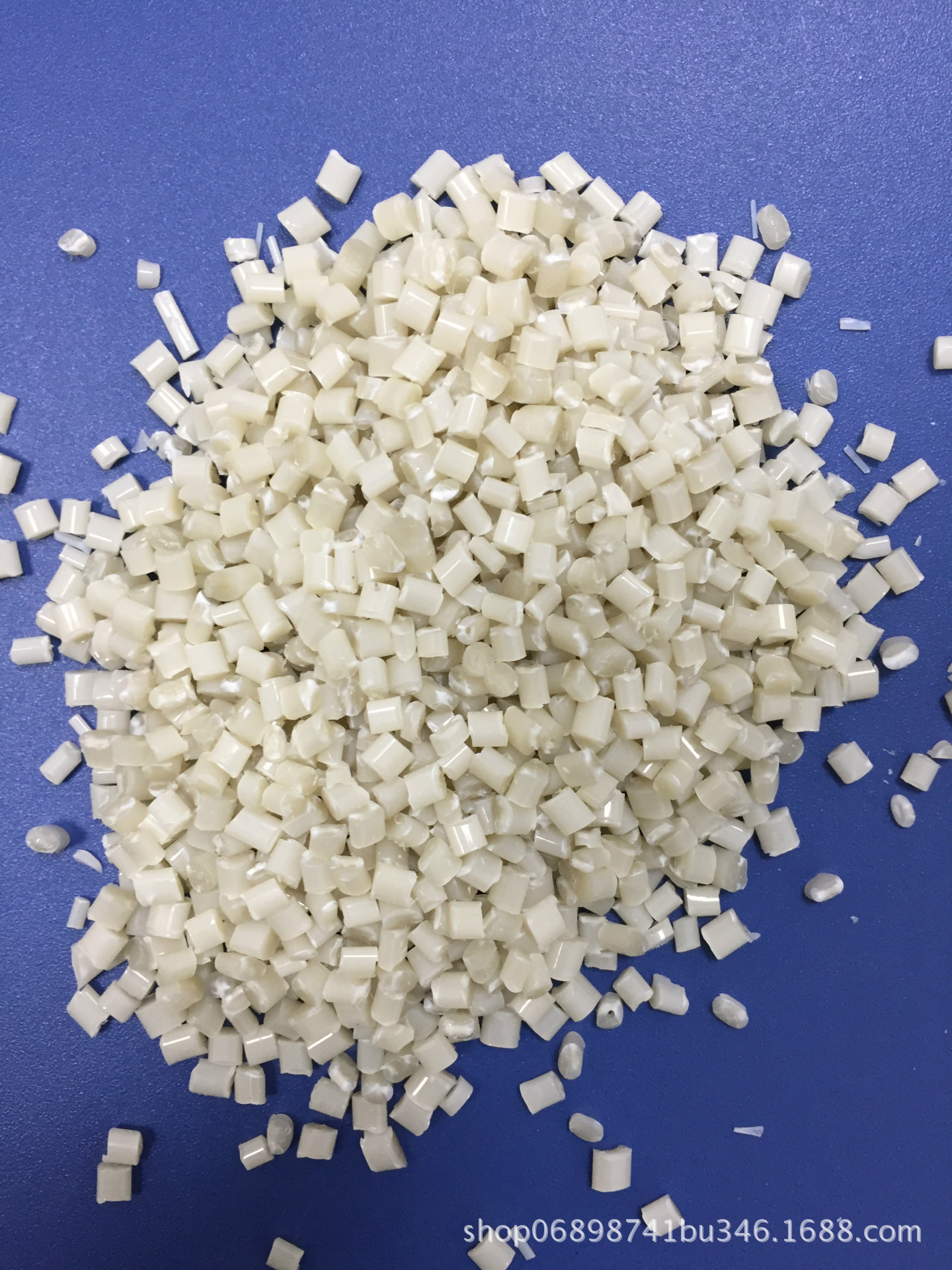 浙江丽水厂家自产改性HIPS白色塑料颗粒 高抗冲制板造粒