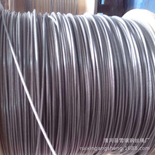 廠家定制 304不銹鋼氫退絲 霧面/光亮面軟絲 鋼結構塗塑鋼絲繩
