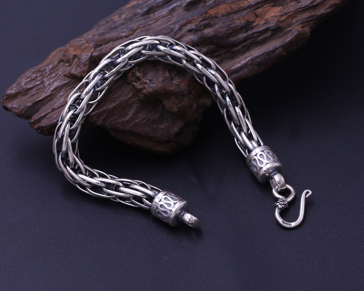 Vintage Thai Silver Bracelet