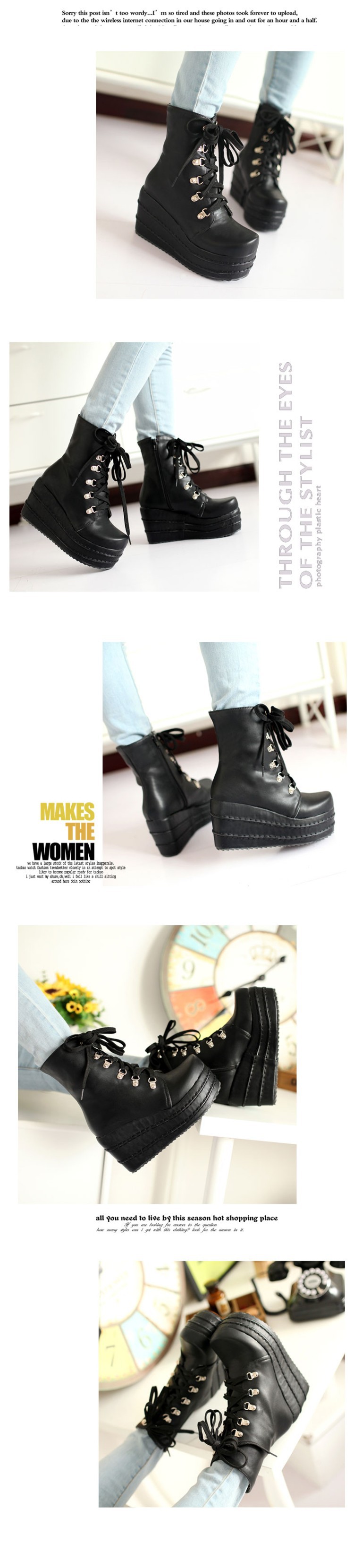 Bottes femme en PU artificiel - Ref 3355417 Image 15