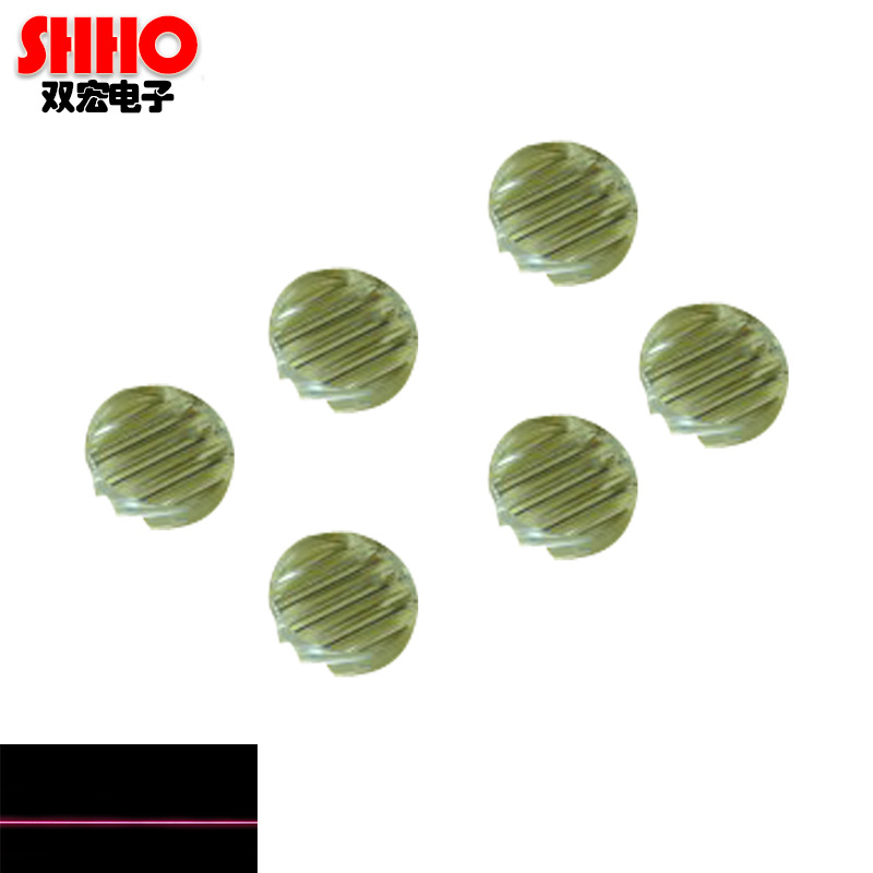 160度激光波浪一字线镜片大发散角标线仪互动触控一字镜