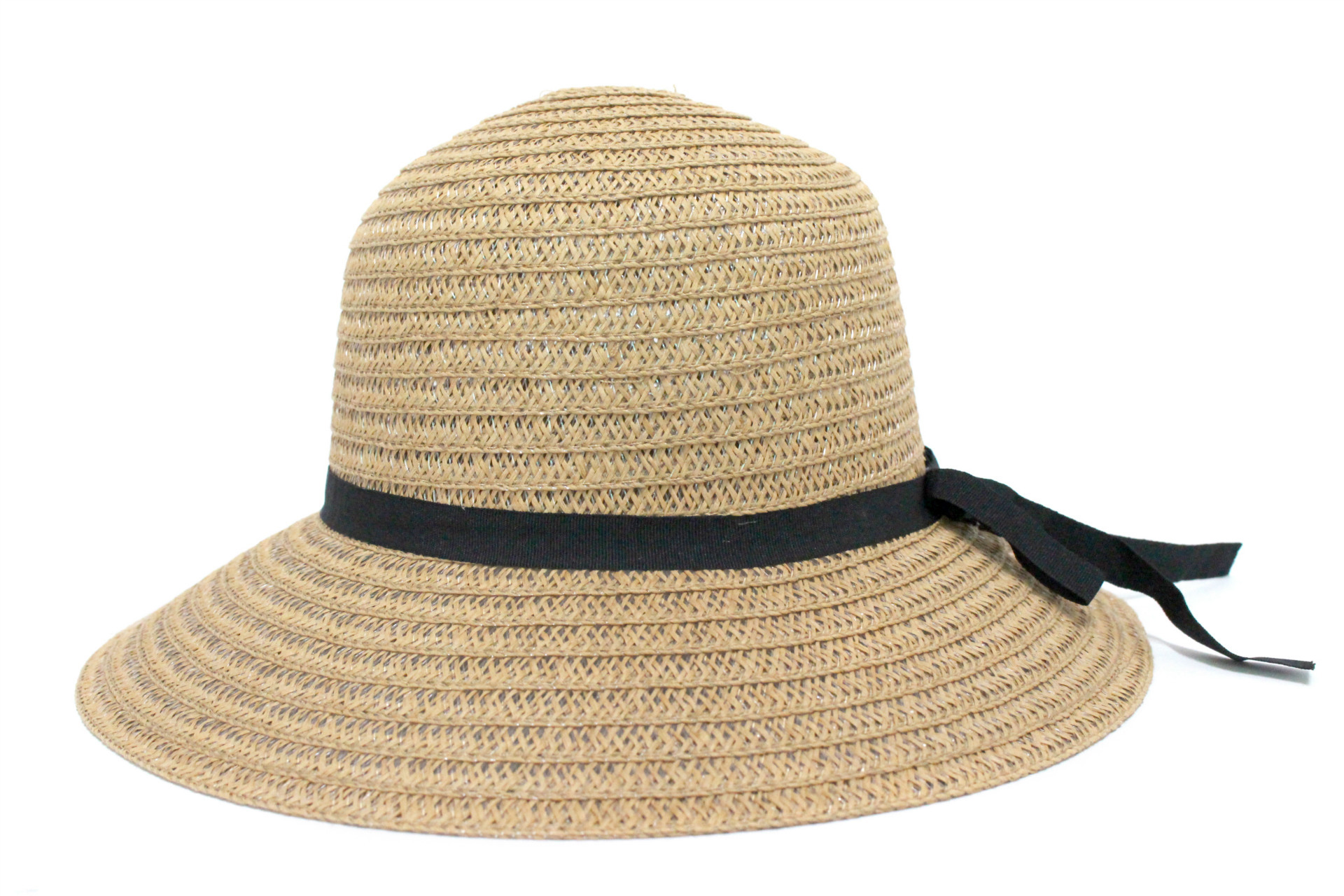 Moda Nueva Playa Paja Sol Mujer Ancha-sombrero De Ala display picture 2