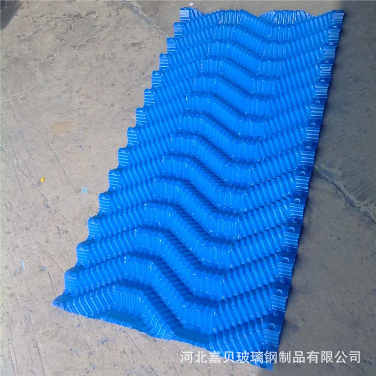 防腐PVC冷却塔填料S波形散热片直管斜管六角蜂窝式填料散热填料|ms