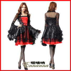 万圣节服装女王装女巫装制服派对夜店场吸血鬼ds演出服装化妆舞会