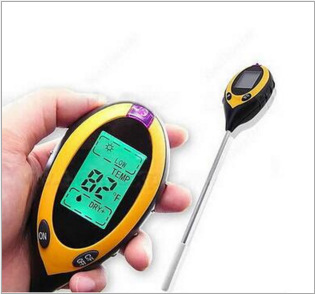 四合一专业型电子土壤分析检测仪 土壤计 温度/湿度/PH值/光照|ms