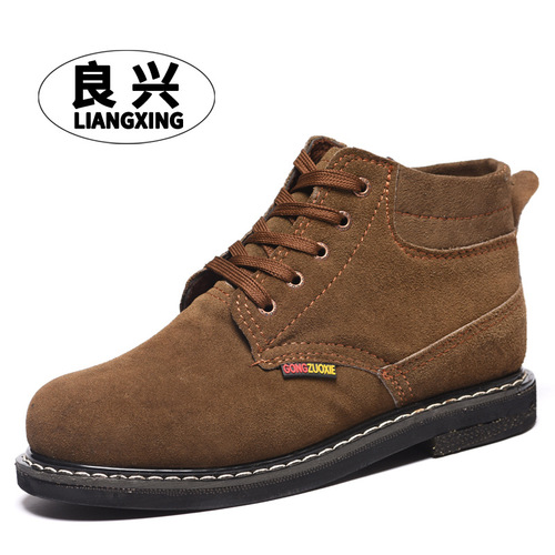 Thickened Tire Sole Safety Shoes for Men, Steel Toe Cap, Anti-Punch, Anti-Puncture, Anti-Odor, Waterproof, Wear-Resistant, High-Temperature Resistant, Anti-Stab for Car Workers