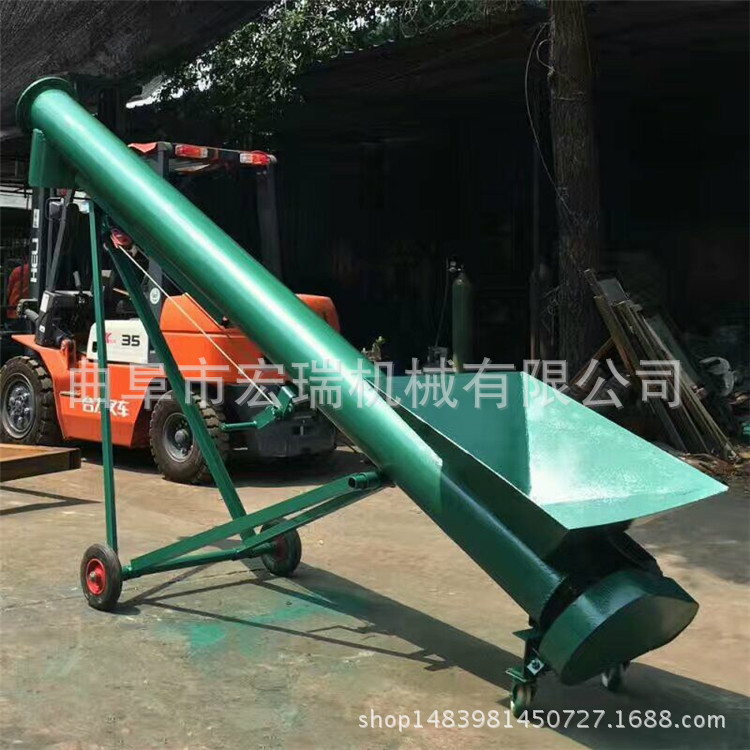 2米螺旋机价格 12管径颗粒饲料机规格型号输送机9是9螺旋输送机宏