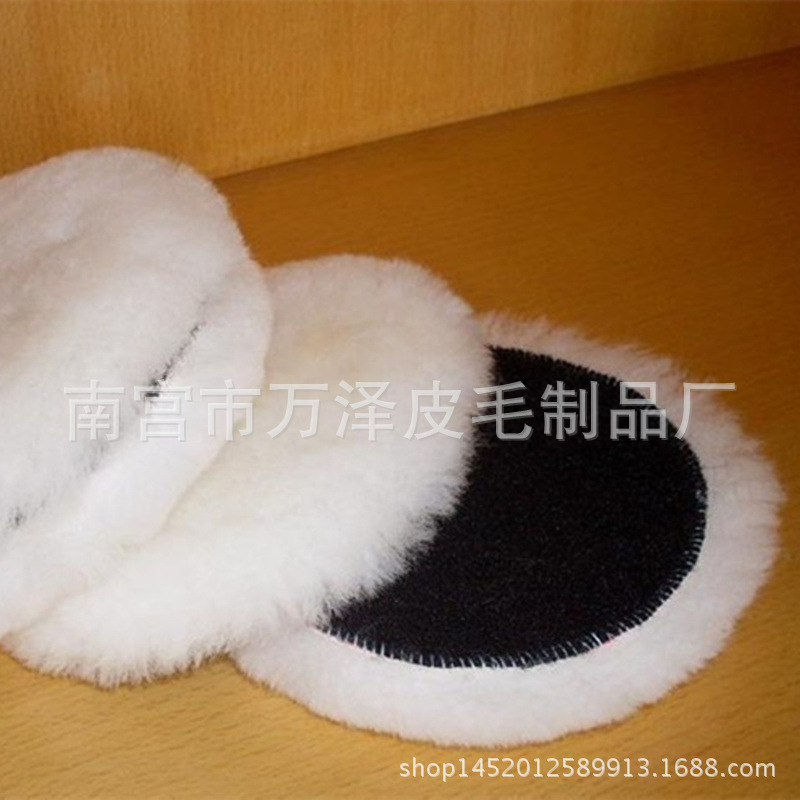 供应密度羊毛抛光轮 汽车抛光盘卷状抛光轮 大理石抛光轮背绒