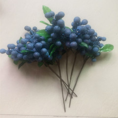 Artificial Flower Home Furnishing Artificial Flower Berry Simulation European High-end Factory Direct Sales Nordic Flower