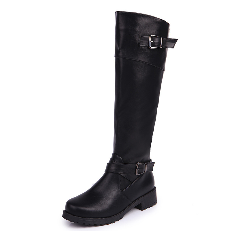Bottes femme en PU artificiel - Ref 3355428 Image 4