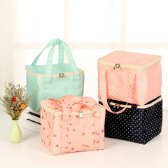 Gener Color Oxford Cloth Insulated Bag Lunch Box Bag Large Capacity Square Large Ice Bag Portable Lunch Bag Lunch Bag