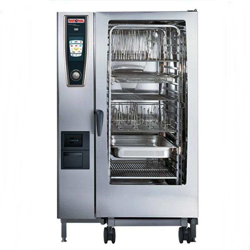 燃气电脑版20层40盘SCC202G德国原装进口RATIONAL立式万能蒸烤箱