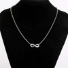 Accessory, metal necklace, sophisticated polishing cloth, European style, punk style, wholesale