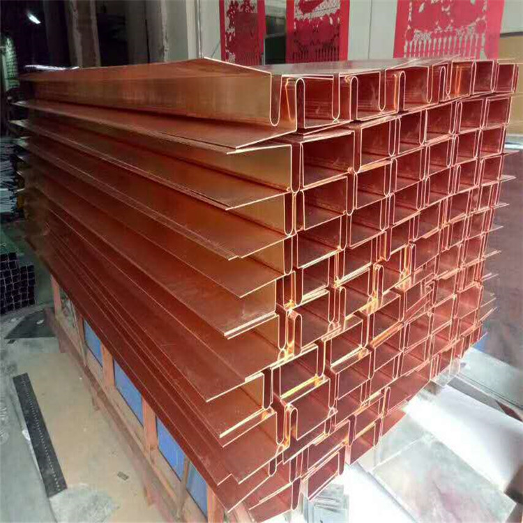 抗腐蚀易焊接水利工程伸缩缝圆弧形止水铜片 紫铜止水带 止水铜板