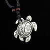 Necklace, two-color pendant, European style, wholesale