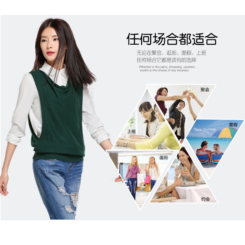 Gilet femme en Tricot - Ref 3317806 Image 13