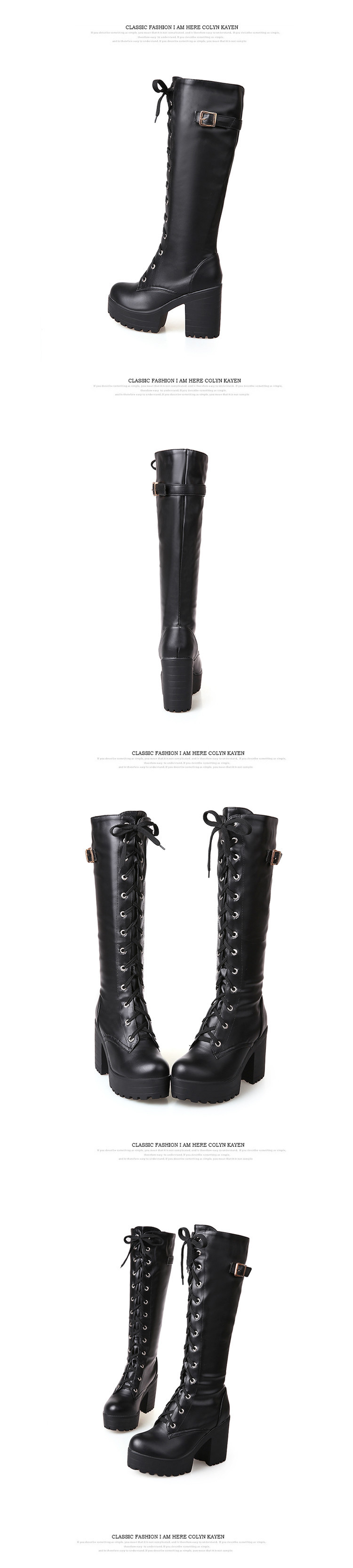 Bottes femme WYNN en PU artificiel - Ref 3355251 Image 15