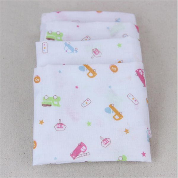 Cotton double-layer gauze eating bib for new born