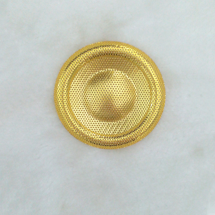 水电镀加工厂电镀金金属表面处理电镀黄金铁材音箱网格电镀黄金