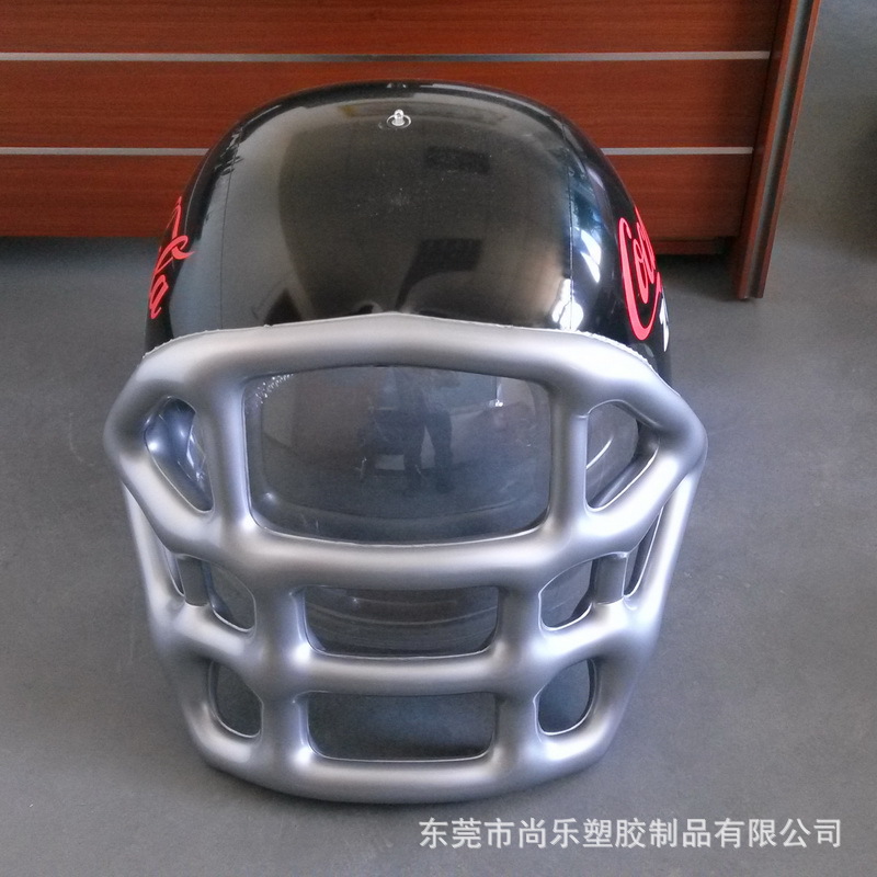 pvc充气帽子 充气头盔 充气防护帽子仿真气模模型