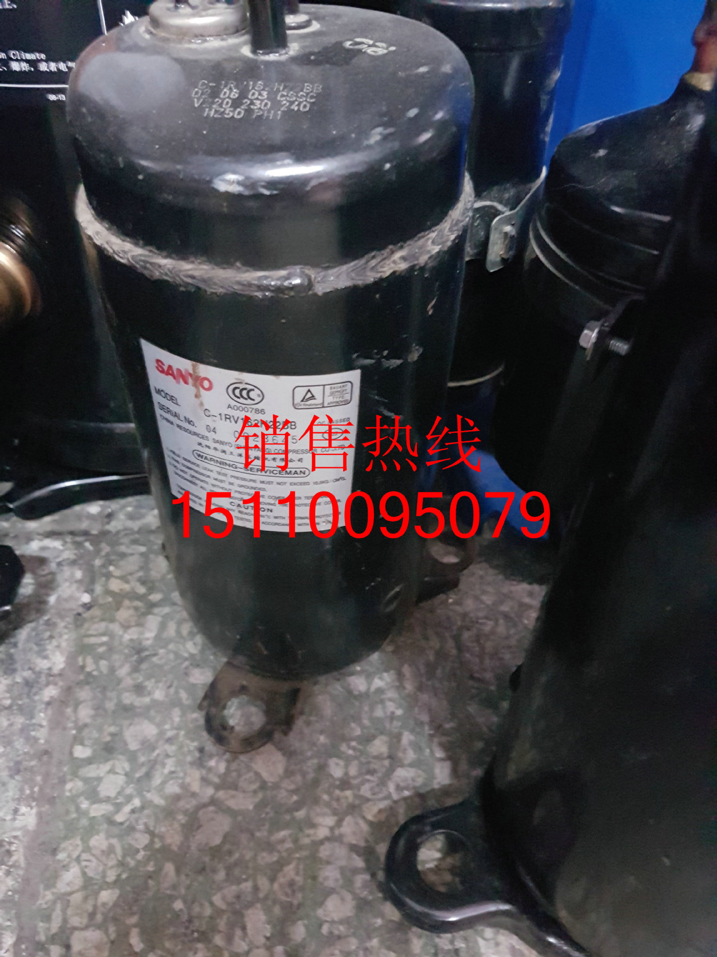 C-SB303H8A压缩机4P涡旋家用冷暖空调制冷压缩机制冷压缩机C-SB30