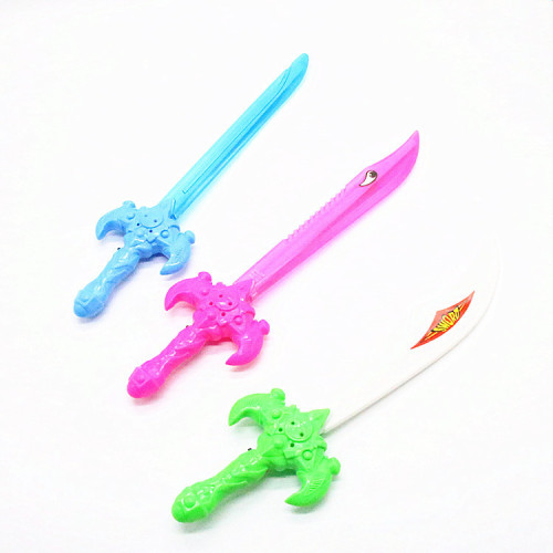 Luminous toy colorful music sword wholesale gravity induction sounding knife flashing sword performance event props