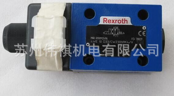 力士乐Rexroth电磁换向阀4WE6F6X/CW110N9K4   4WE6F6X/EG220N9K4