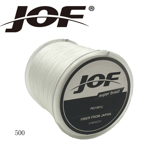 JOF Xinli fishing gear 8 braid PE strong horse fishing line 500 meters anti-biting line fishing line fishing line wholesale cross-border