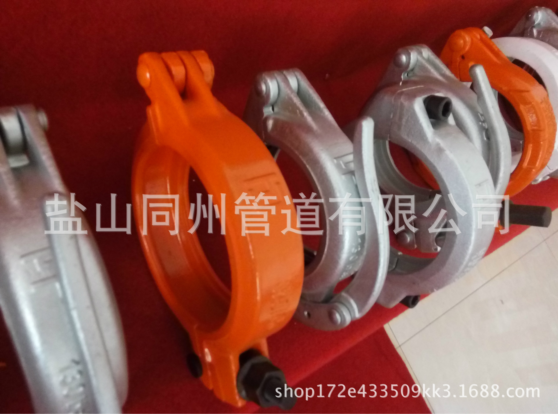 供应混凝土管卡 泵车两孔管卡 80管卡 泵管卡子 地泵卡箍-阿里巴巴