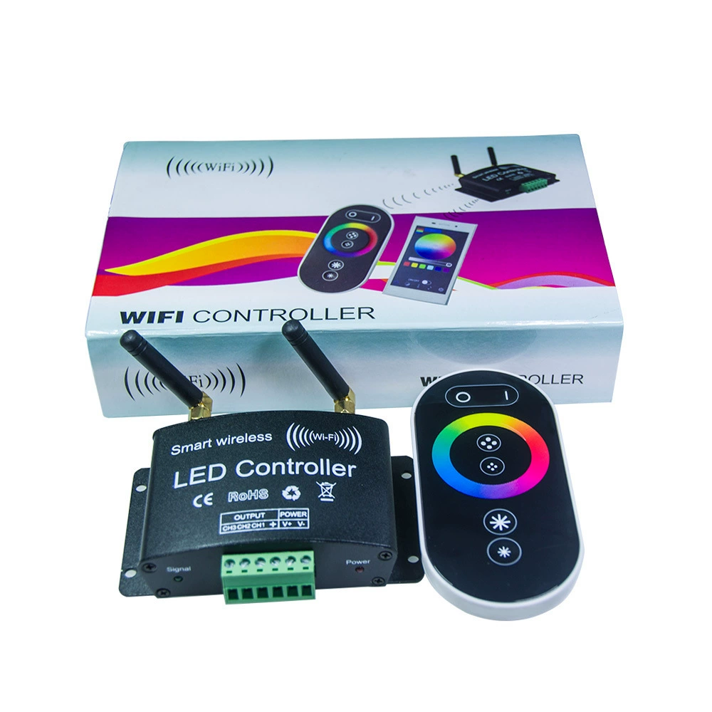 Smart mobile phone, controller, LED light strip