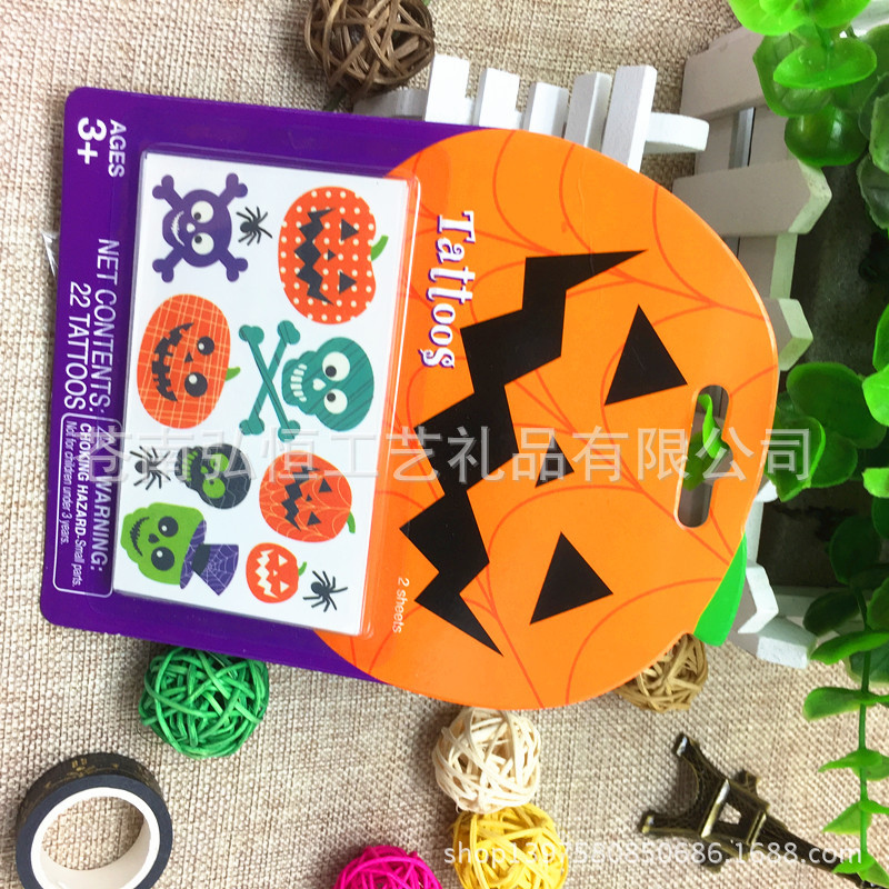 Pack, tattoo stickers, halloween