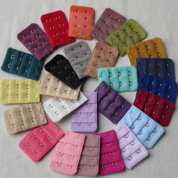 Factory Direct Sales Tri-Row Double Fastener Extended Fastener Bra Underwear Extended Fastener/Lengthened Fastener Double Row Fastener