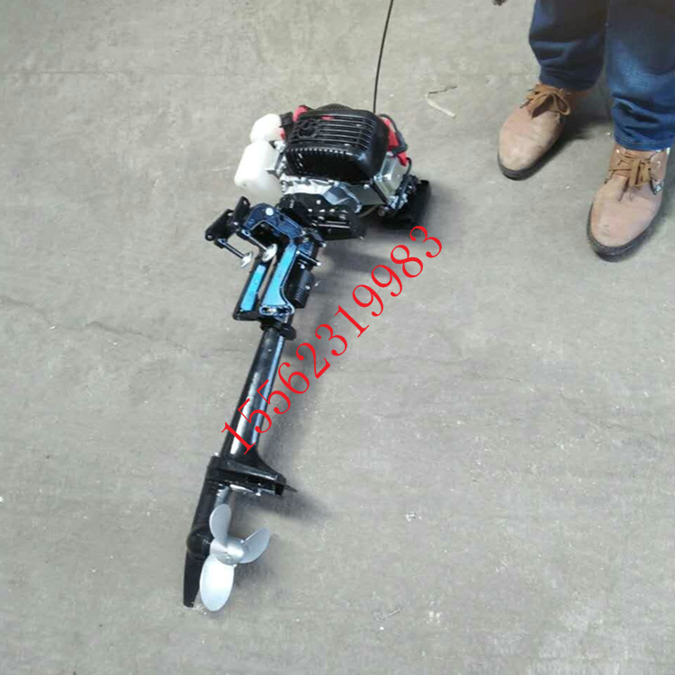 2冲15马力船挂机汽油发动机品牌 无极变速船尾机电动推进器