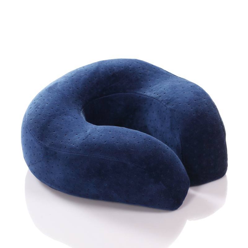 Foam Support U-Shaped Protection Airplane Travel Neck Car Memory Pillow_voghion.com