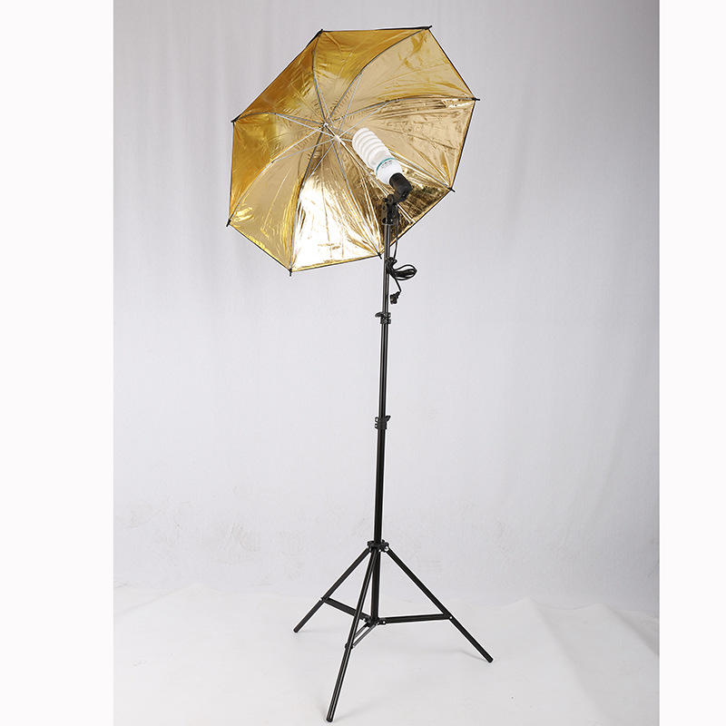 厂家供应 摄影器材 33寸金色反光伞 柔光伞套装
