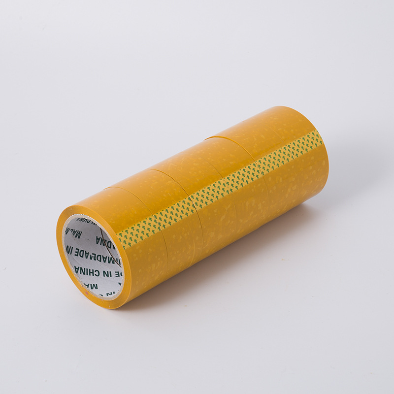 4,5*50m de embalaje expreso de sellado cinta de color beige cinta de sellado transparente cinta de advertencia al por mayor envío gratuito