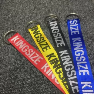 Nylon long belt with letters, trousers