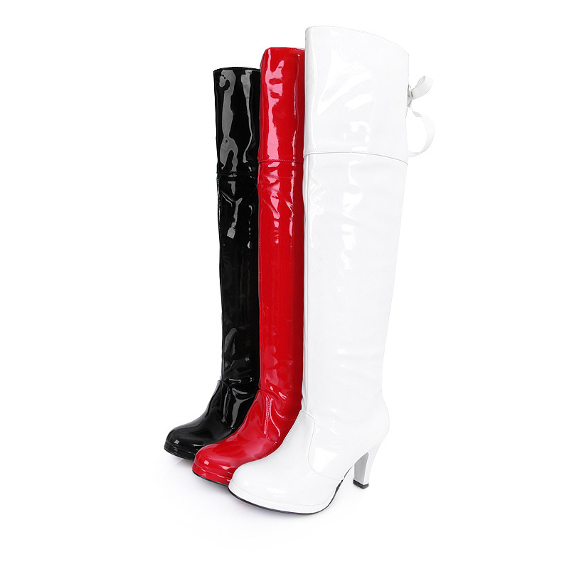 Bottes femme 9SQM en PU artificiel - Ref 3355592 Image 32