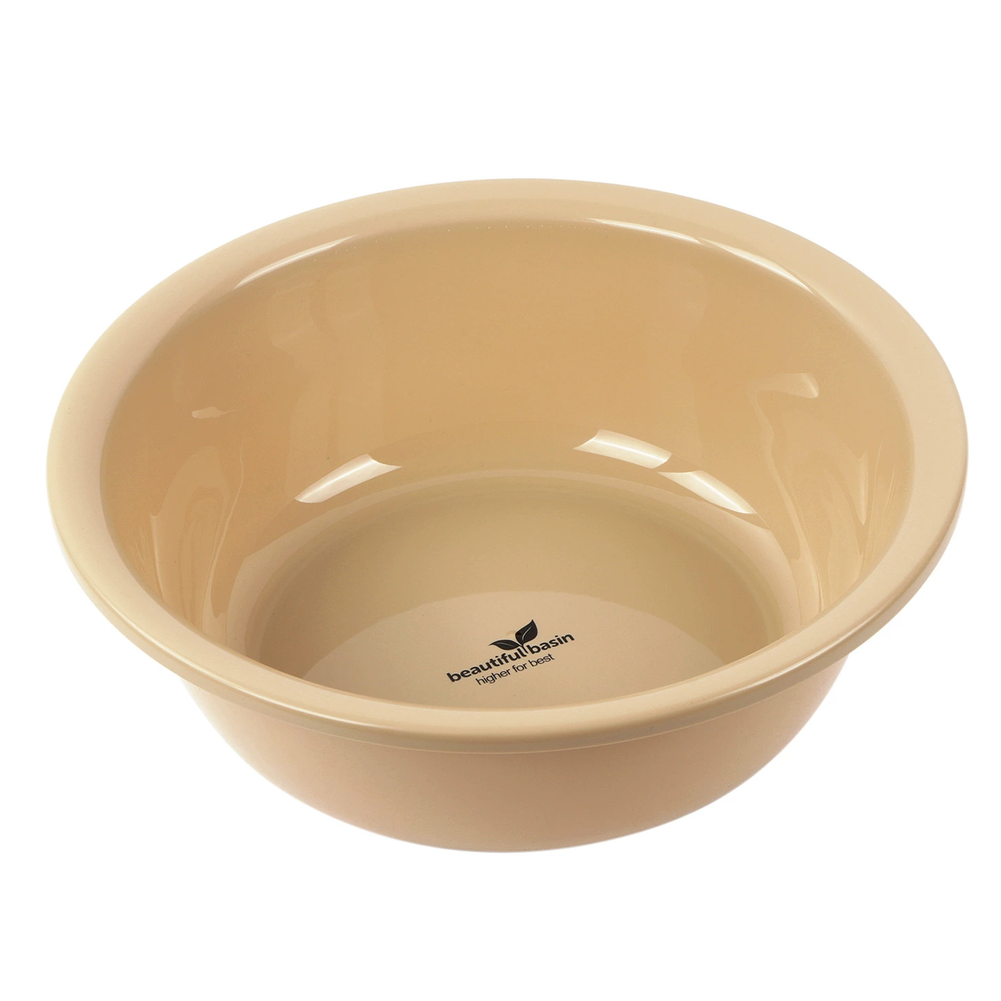 品彩 MT5157 simple basin solid color plastic round household basin wash basin wash basin vegetable basin basin