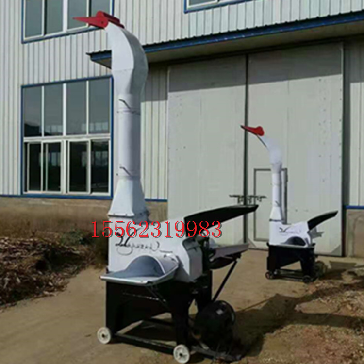 滚刀式铡草机 高效率饲料大型高喷铡草机生产厂家