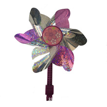 儿童自行车彩色风车滑板平衡车三轮车车头装饰配件