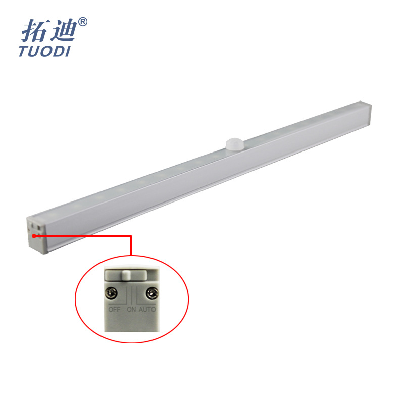 跨境橱柜灯家用衣柜灯 自动感应灯led小夜灯磁吸电池款带自粘