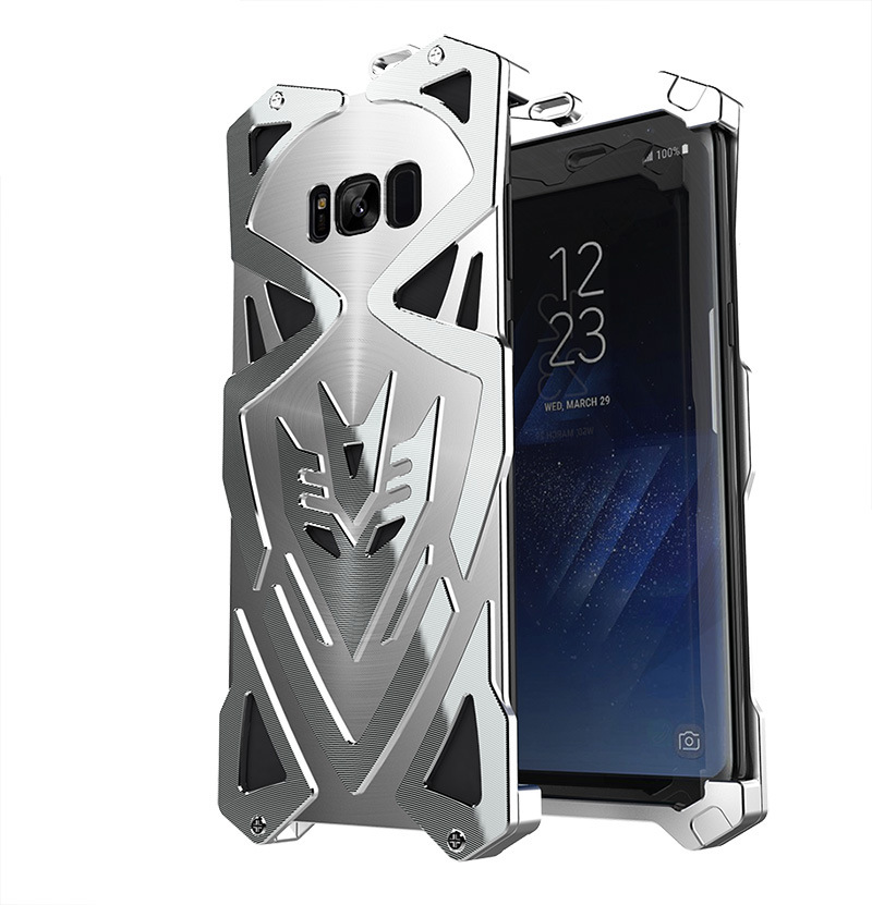 SIMON THOR Ⅱ Aviation Aluminum Alloy Shockproof Armor Metal Case Cover for Samsung Galaxy S8 Plus & S8