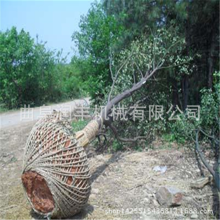 石榴石移栽机 园林移栽挖树机加长链条挖树机