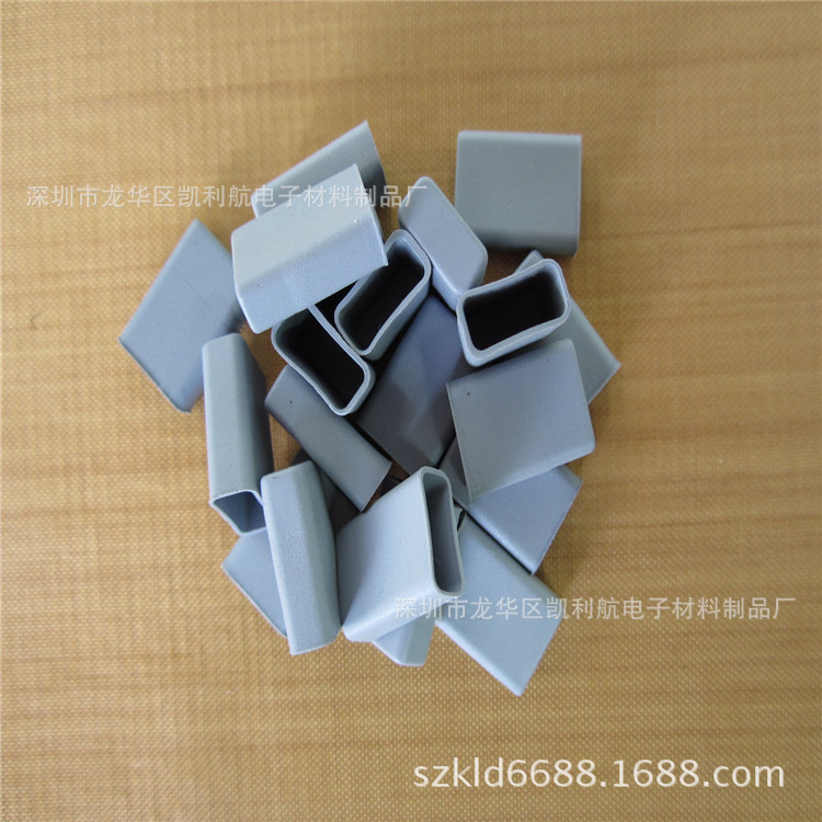 专业生产各种导热散热硅胶帽套 2P/3P导热散热硅胶帽 导热硅胶套