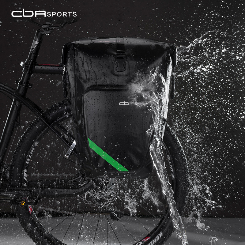 CBR自行车包全防水驮包拎背袋后货架包长途川藏防雨骑行装备001
